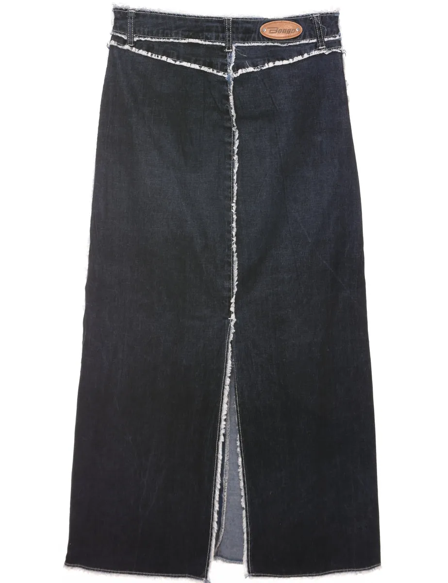 A-Line Y2K Denim Skirt - S