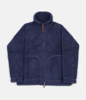 Albam Fleece Zip Jacket - Indigo