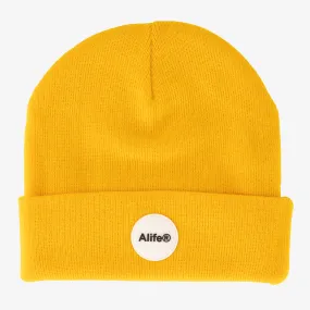 Alife Rubber Applique Beanie - Citrus