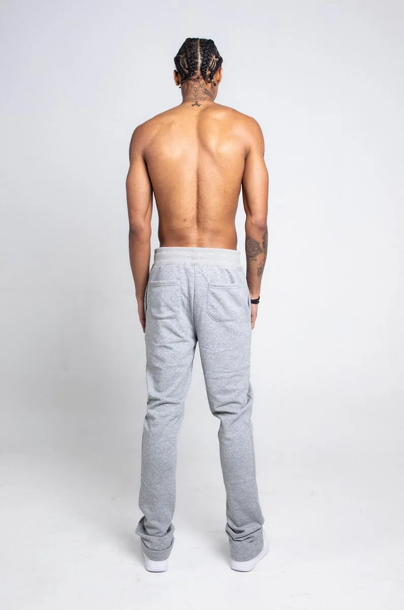 Armor Jeans Stacked Fleece Pants(Grey)