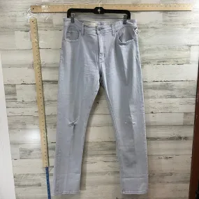 Blue Denim Jeans Straight Pilcro, Size 12