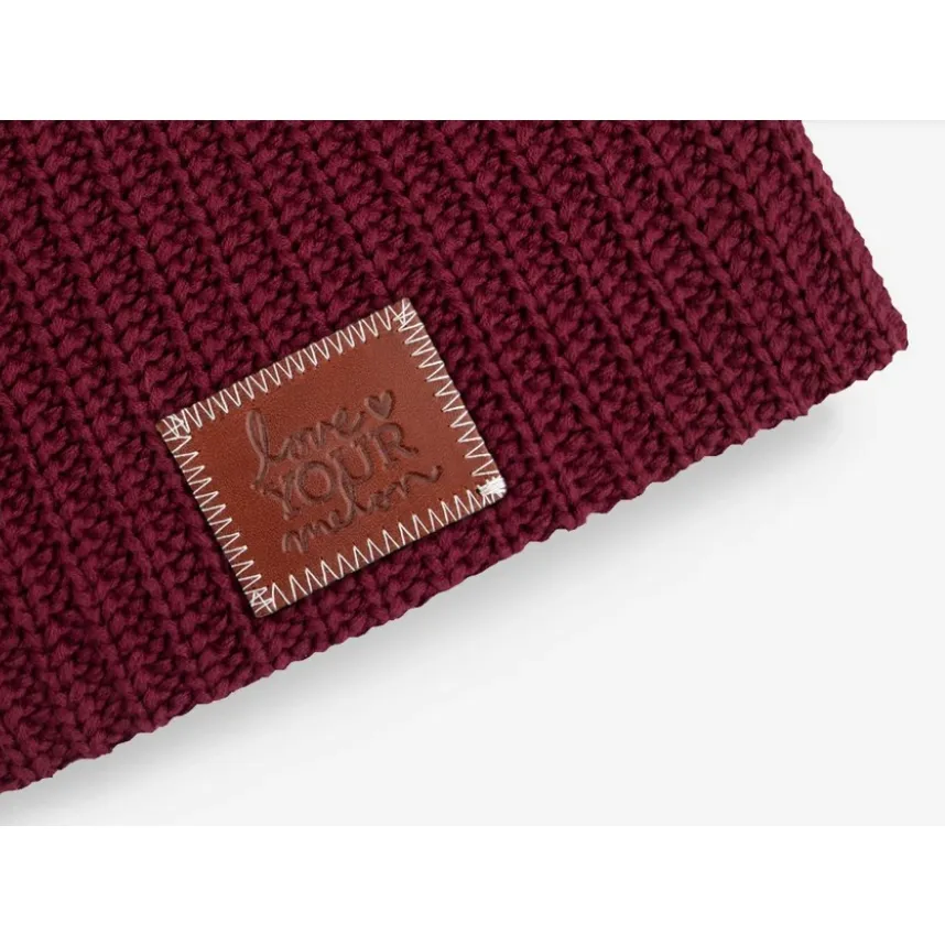 Burgundy Beanie