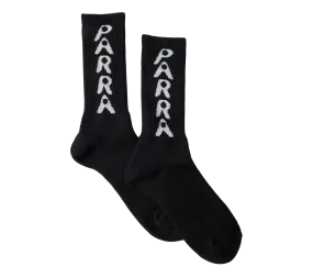 by Parra Hole Logo Crew Socks