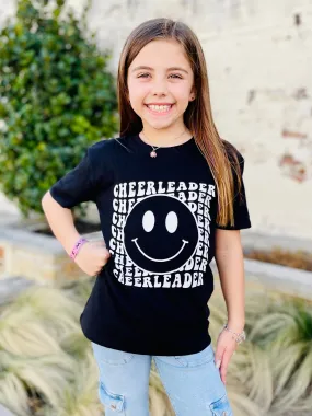 Cheerleader All Smiles Graphic Tee