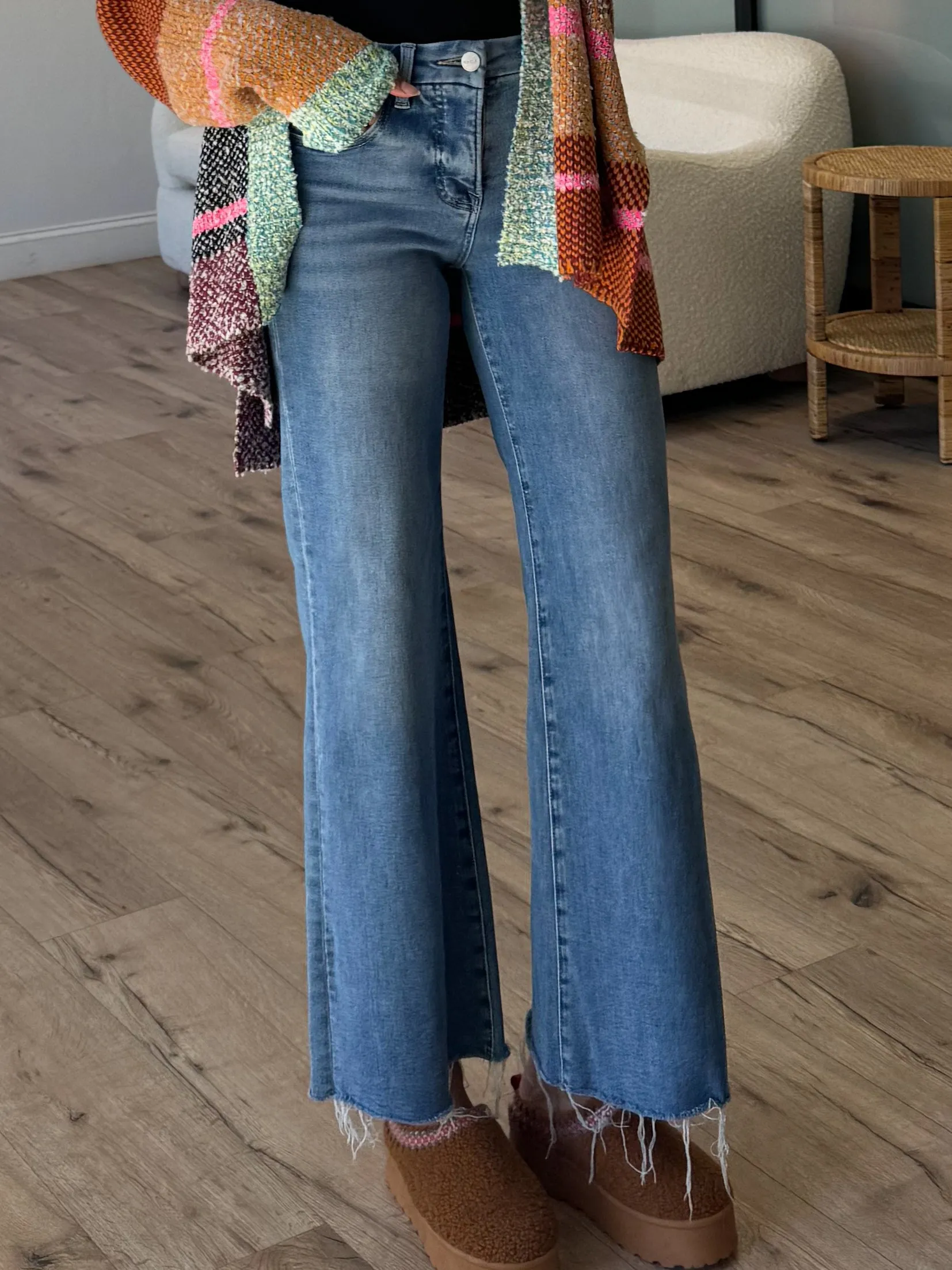 Dane Wide Leg Jeans |  Plus Available