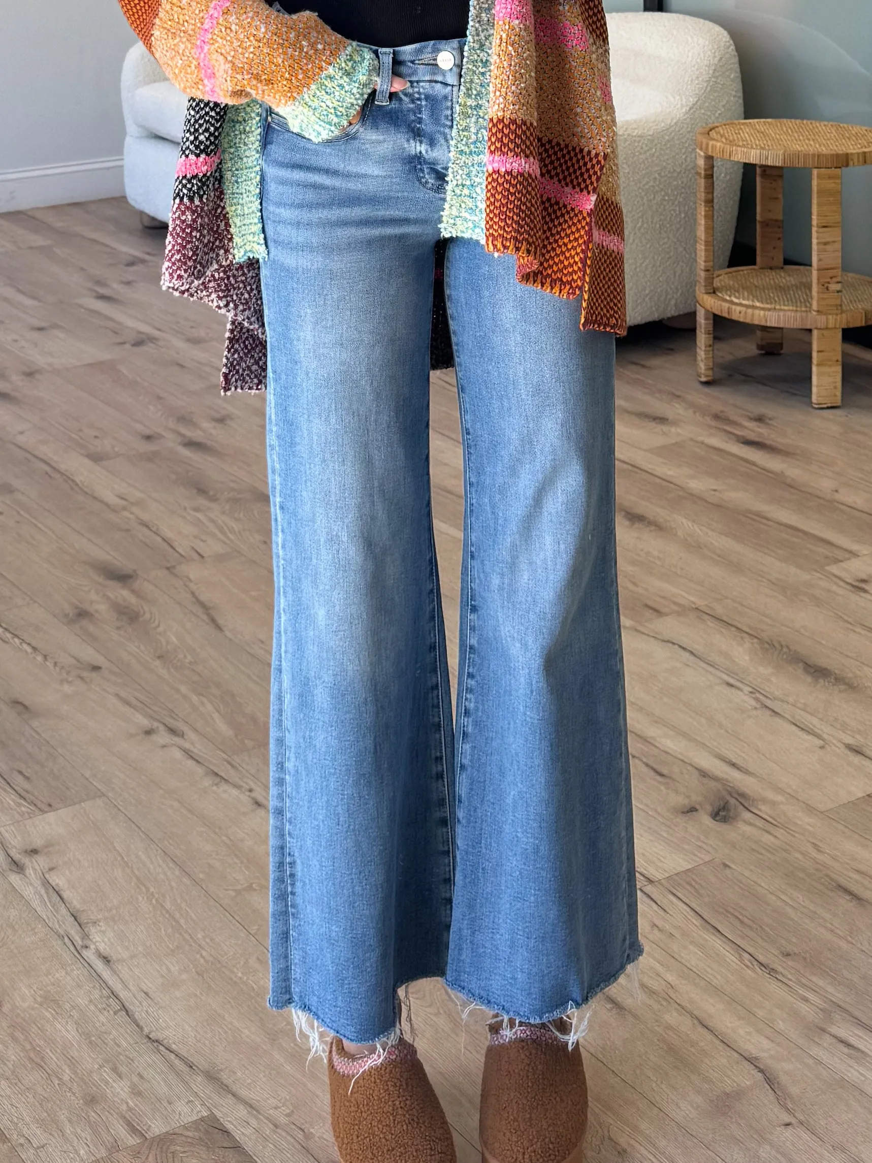 Dane Wide Leg Jeans |  Plus Available