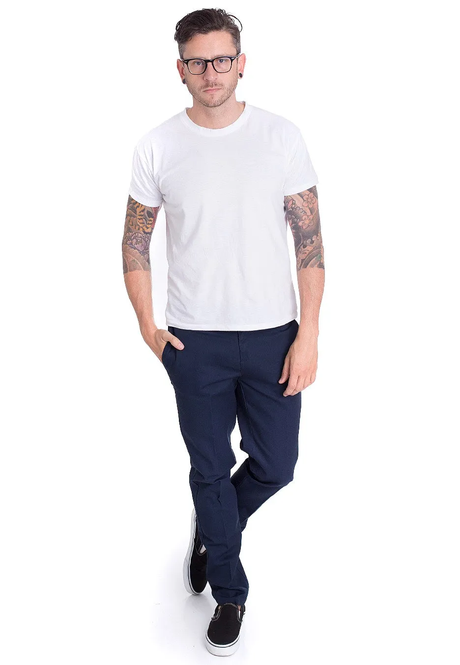 Dickies - Slim Fit Work 872 Dark Navy - Pants