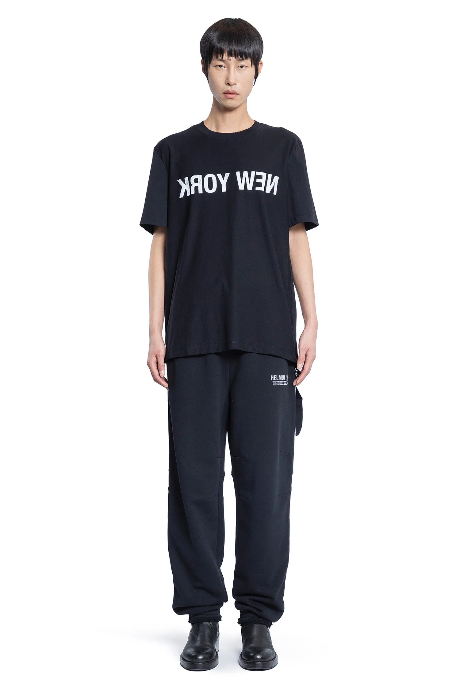 HELMUT LANG MAN BLACK TROUSERS