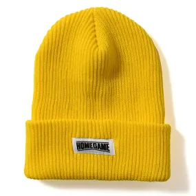 HOMEGAME - LONG BEANIE YELLOW【HG241402】