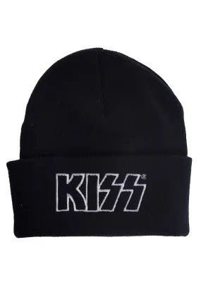 Kiss - White Logo - Beanie