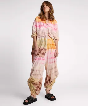 Mirage Hand Dyed Muslin Gypsy Pants - Multi