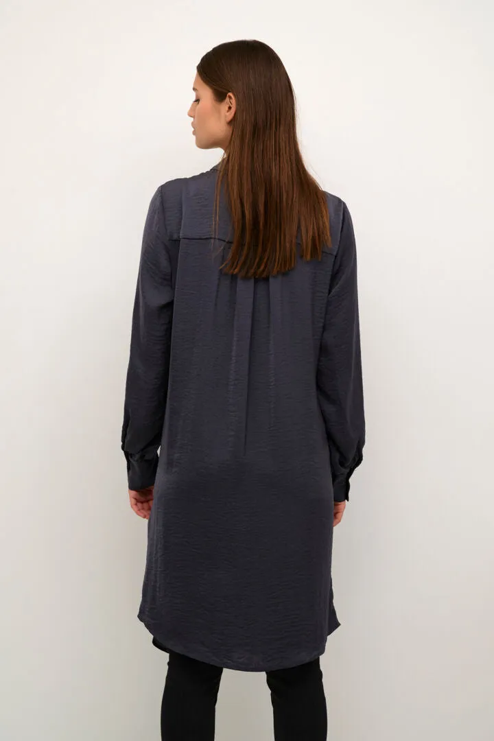 My Essential Wardrobe Alba Dress in Iron Grey