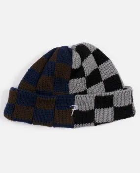 Patta Split Two Tone Knitted Beanie (Delicioso/Cement)