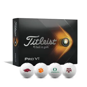 Titleist® PROV1 College Team Logo Golf Balls (Prior Generation)