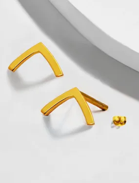 TRILL 2-Way Convertible Wishbone Studs