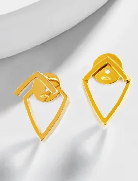 TRILL 2-Way Stud Earring Jackets | 18K Gold Over Sterling Silver