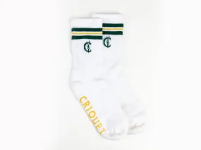 Tubular Socks - Green/Gold