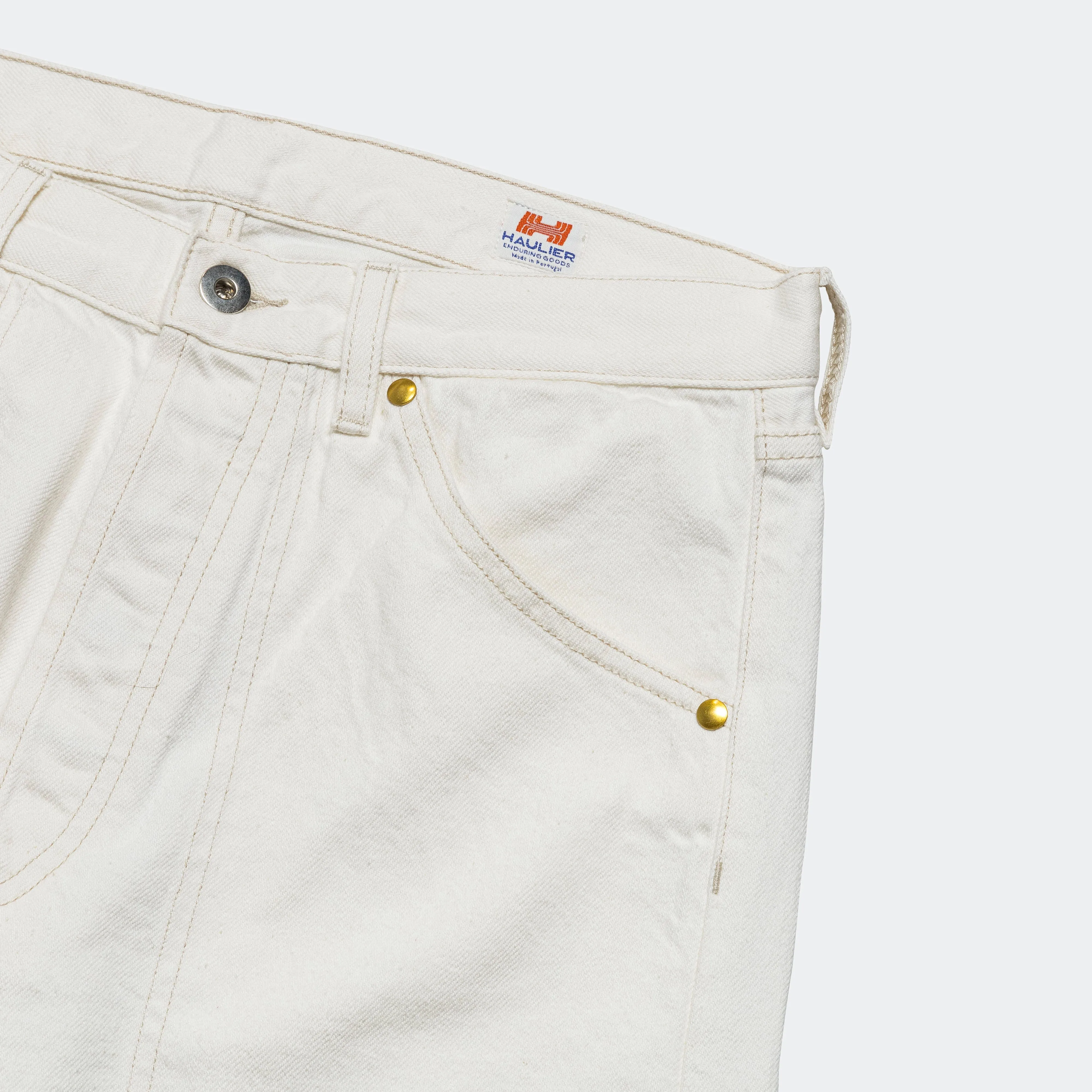 Utility Jean - Organic Ecru Slub