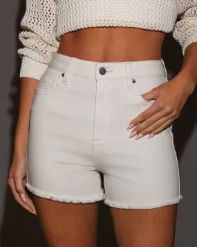 Zoriana Mom Fit Denim Shorts